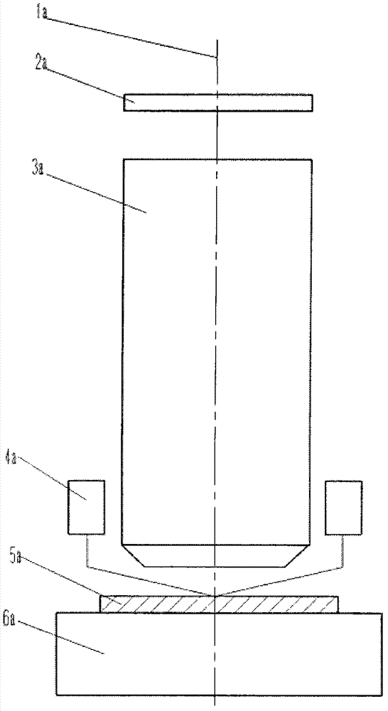 Optical system for focal plane detection in projection lithography