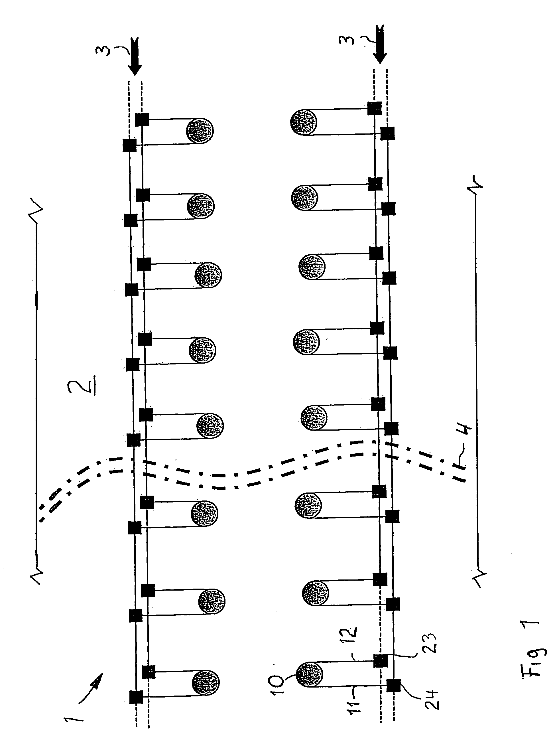Emergency lighting arrangement with decentralized emergency power supply for an aircraft