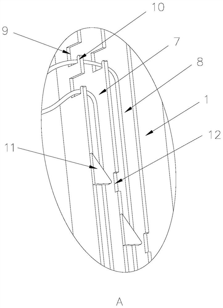 Optical fiber cable management frame and cable management method
