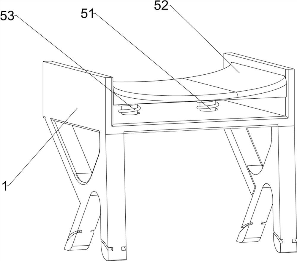 Sitting posture correction chair for students