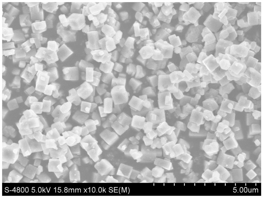 A kind of nanometer Prussian blue sodium ion battery cathode material and preparation method thereof