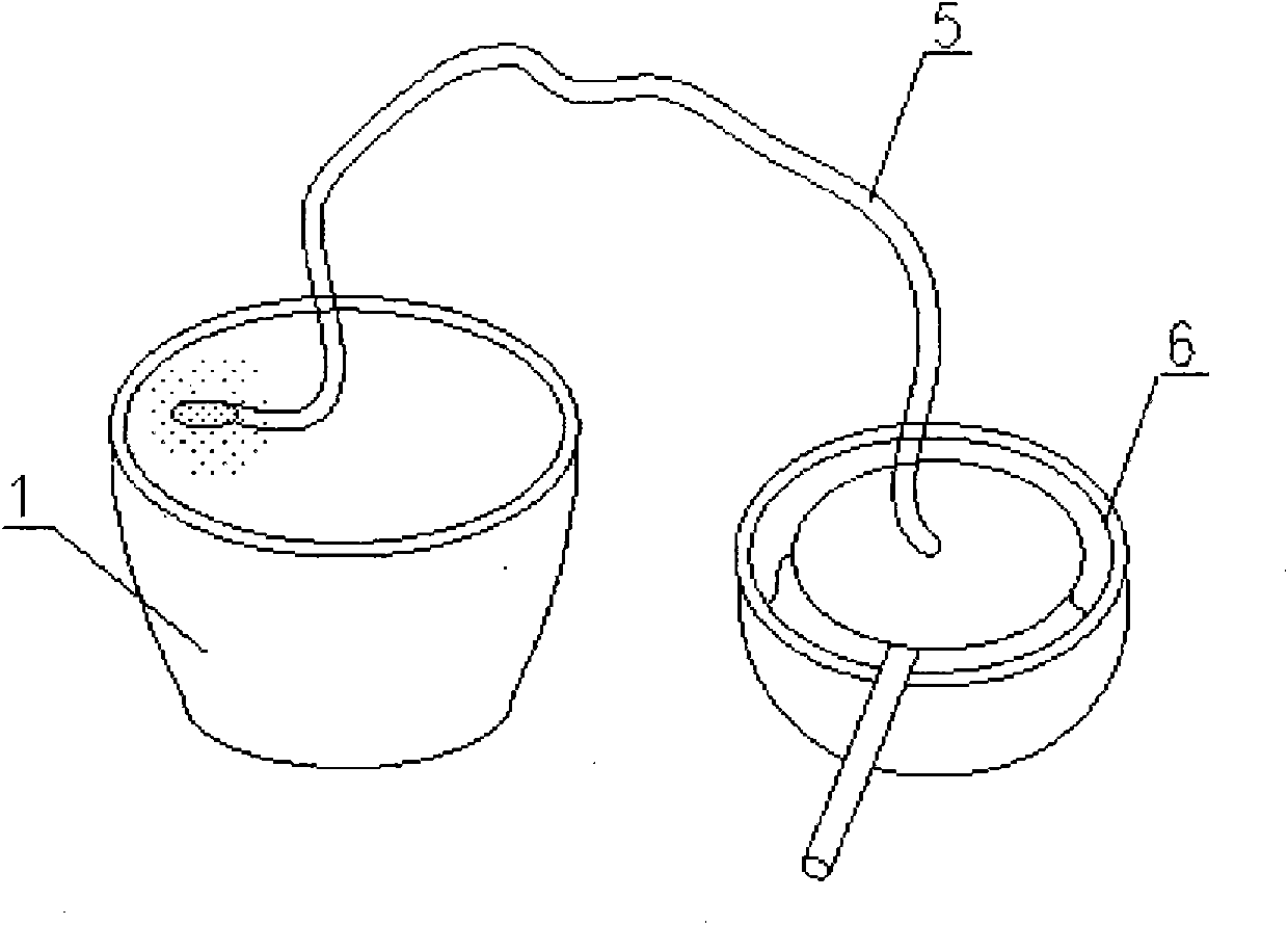 Method and device for hatching prawn larva