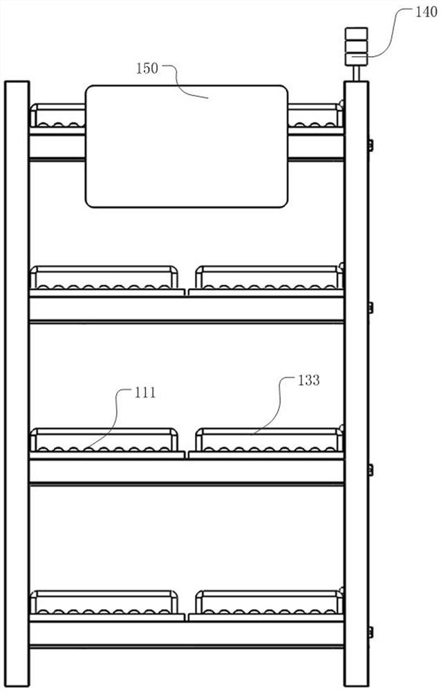 Automatic weighing and counting distributed sorting system for light and small parts based on non-physical calibration