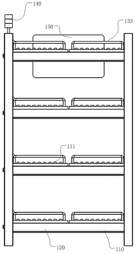 Automatic weighing and counting distributed sorting system for light and small parts based on non-physical calibration