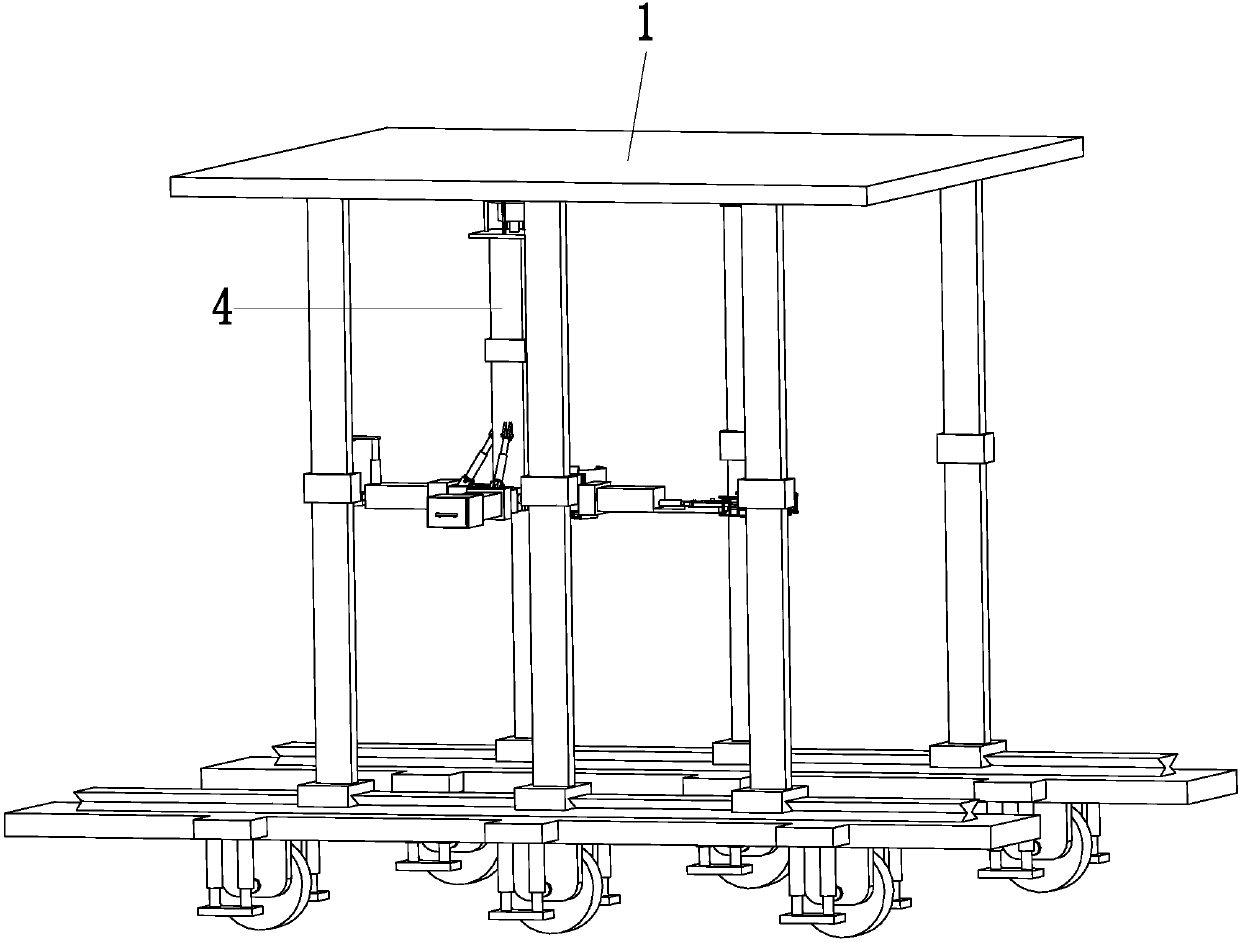 Injection and infusion cart for medical gynaecology and obstetrics