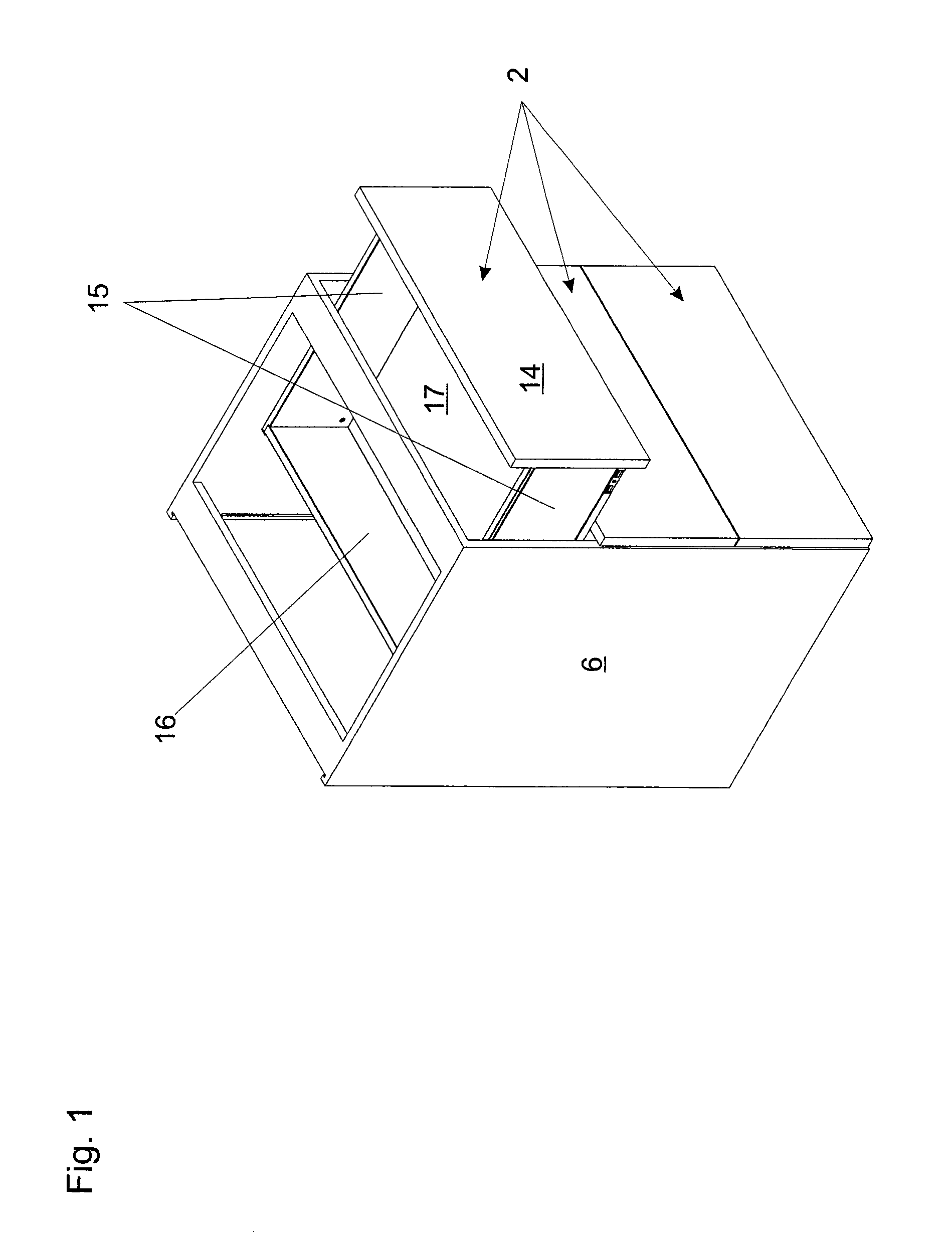 Arrangement for moving a moveable furniture part