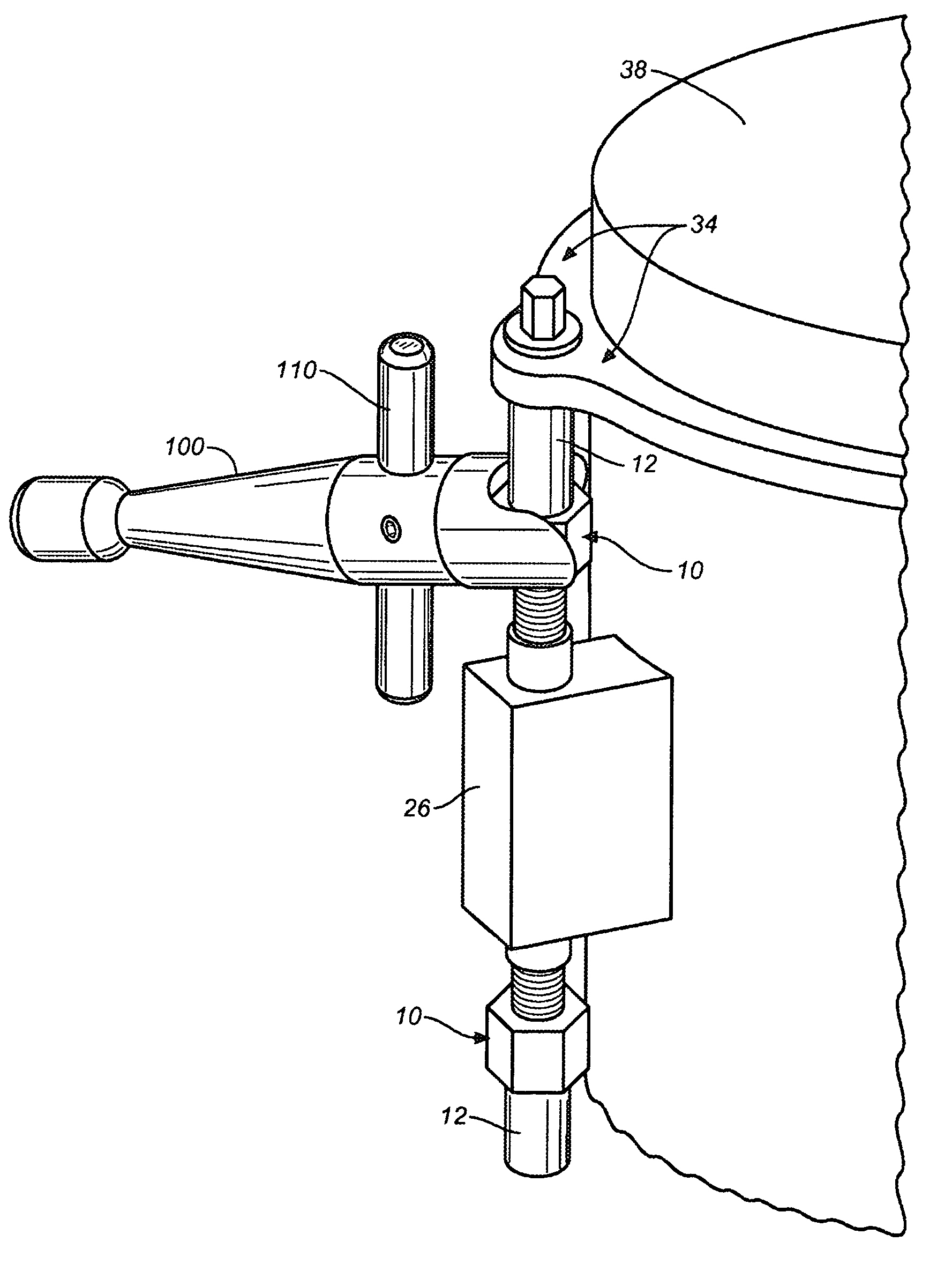Drum tuning and tuning stabilization mechanism