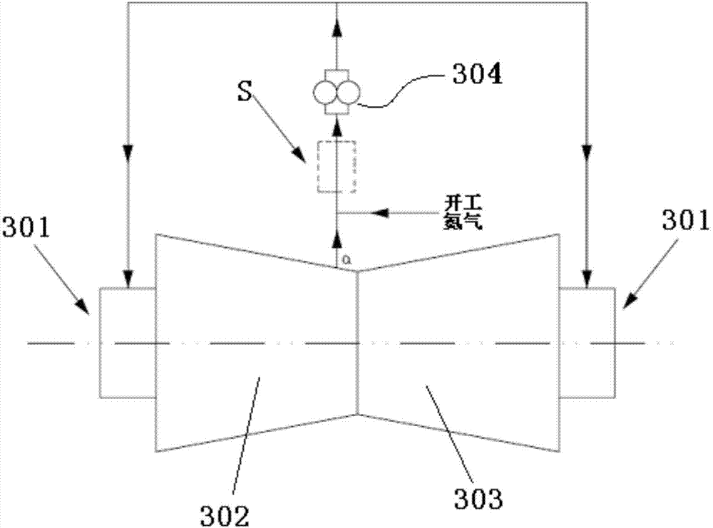 Air supply purifying device and air supply purifying method
