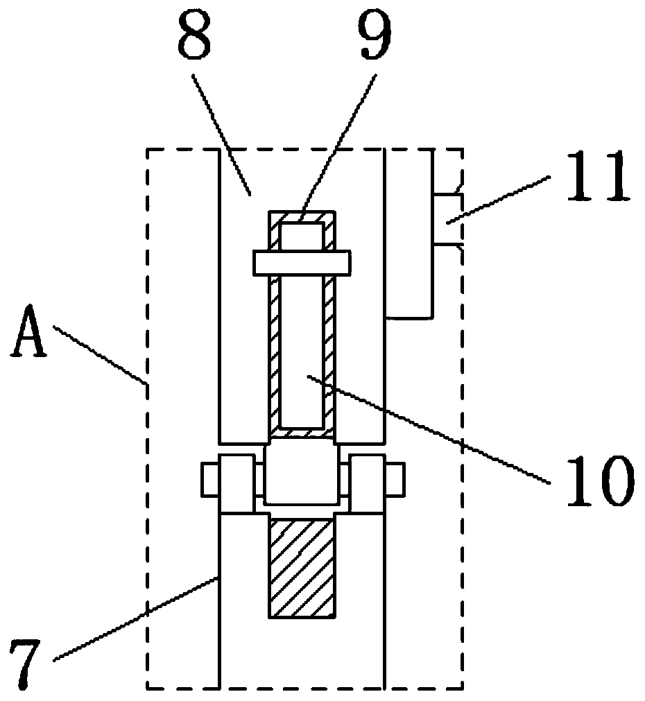 Support frame with convenience in height adjustment for fruit planting support