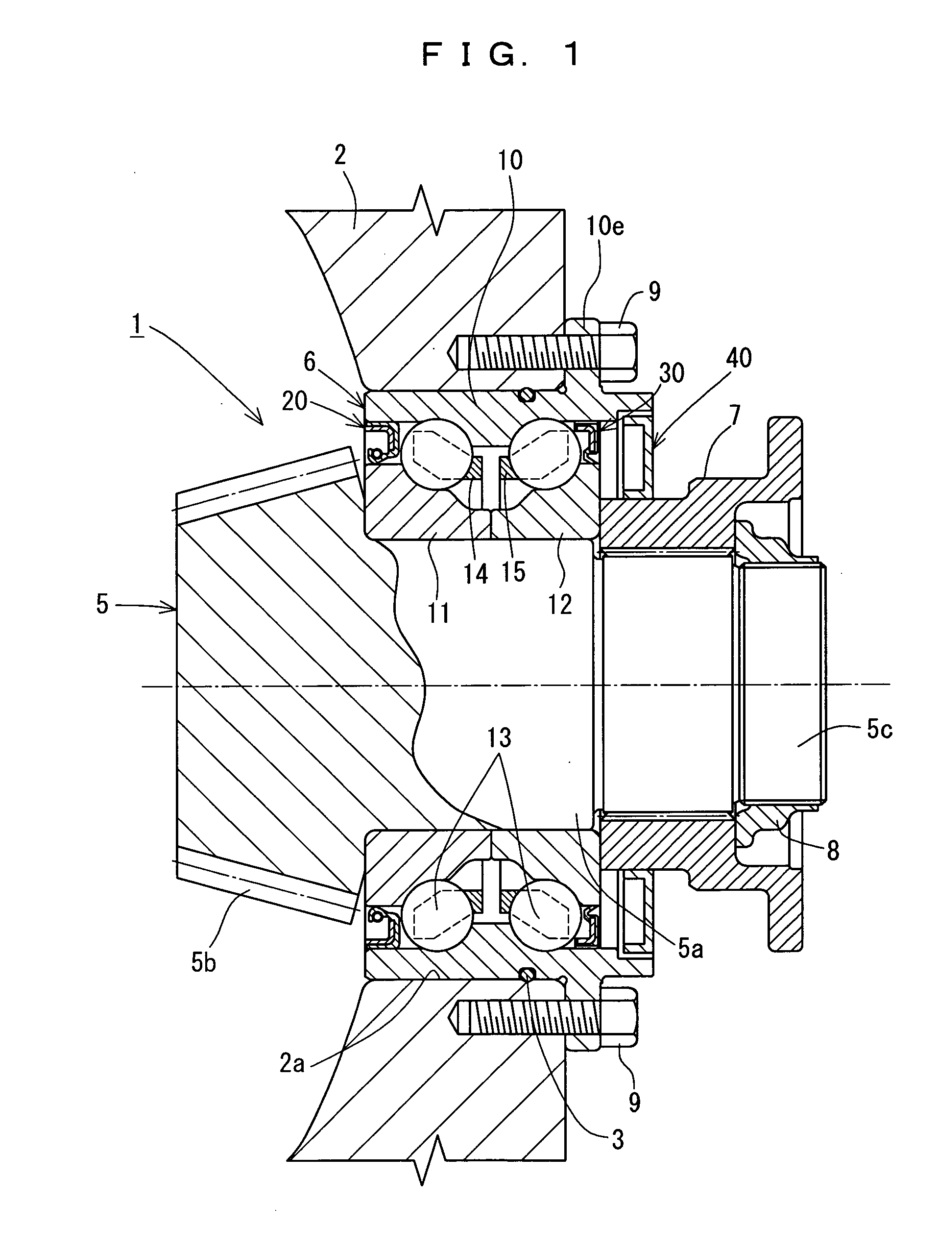 Bearing apparatus for supporting pinion shaft and pinion shaft support apparatus