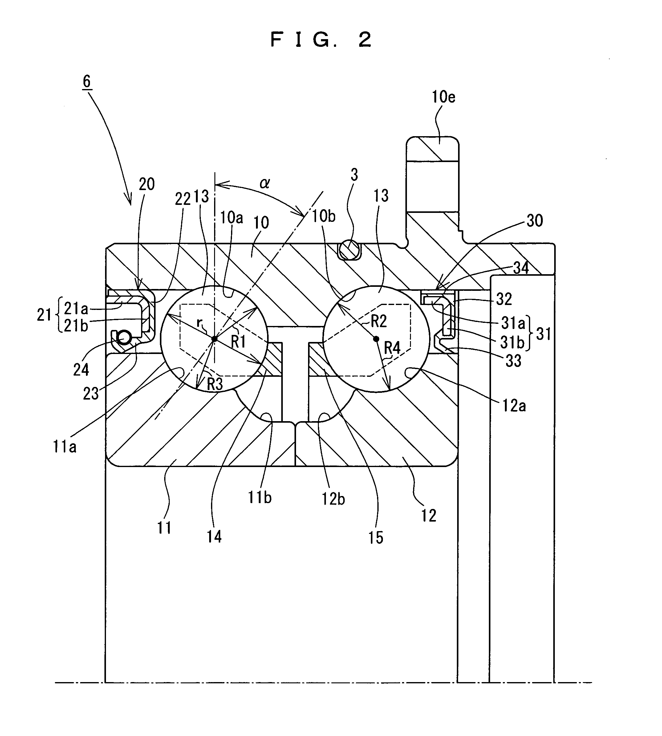 Bearing apparatus for supporting pinion shaft and pinion shaft support apparatus