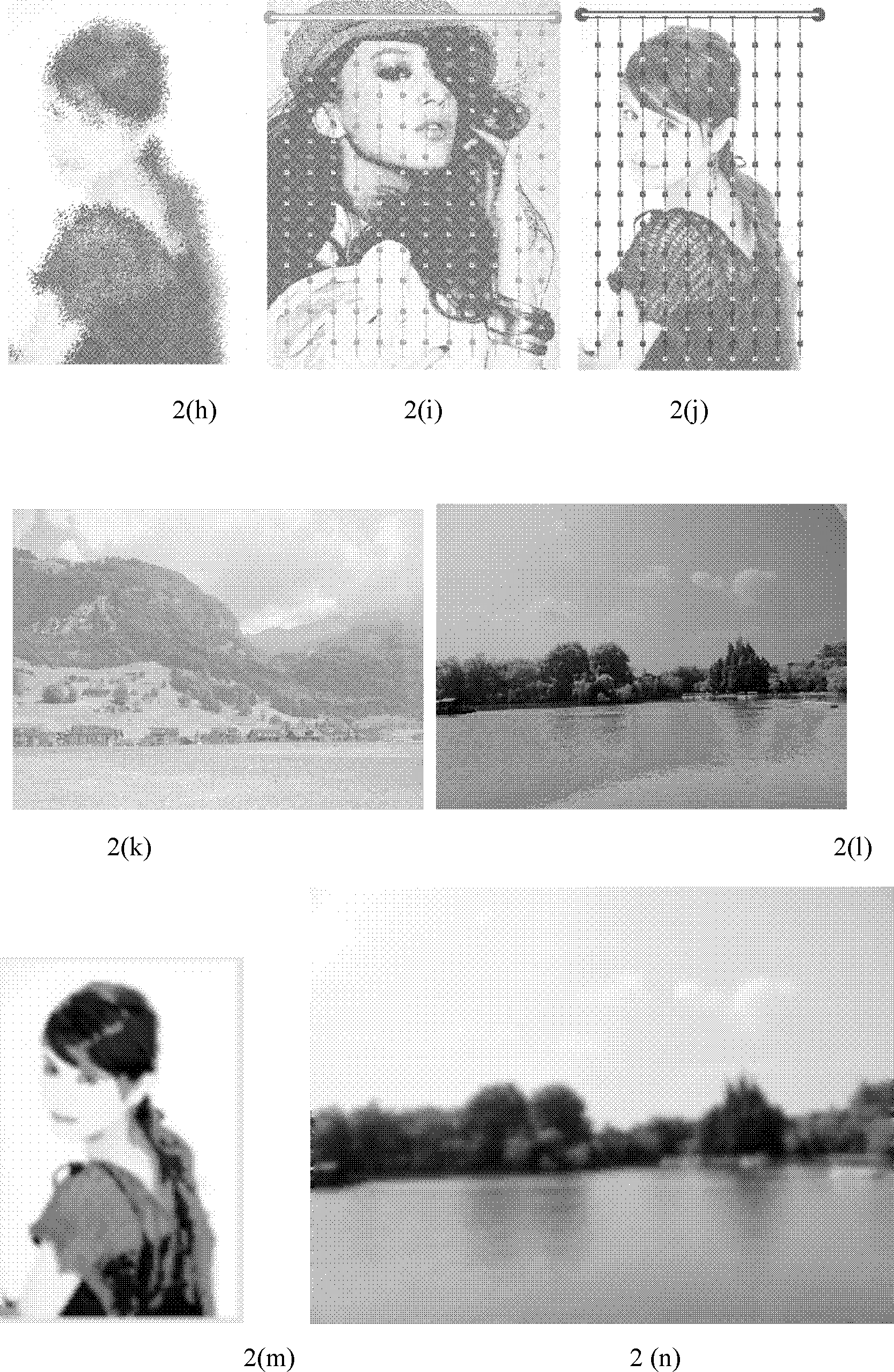 Mobile phone anime character and background creation method