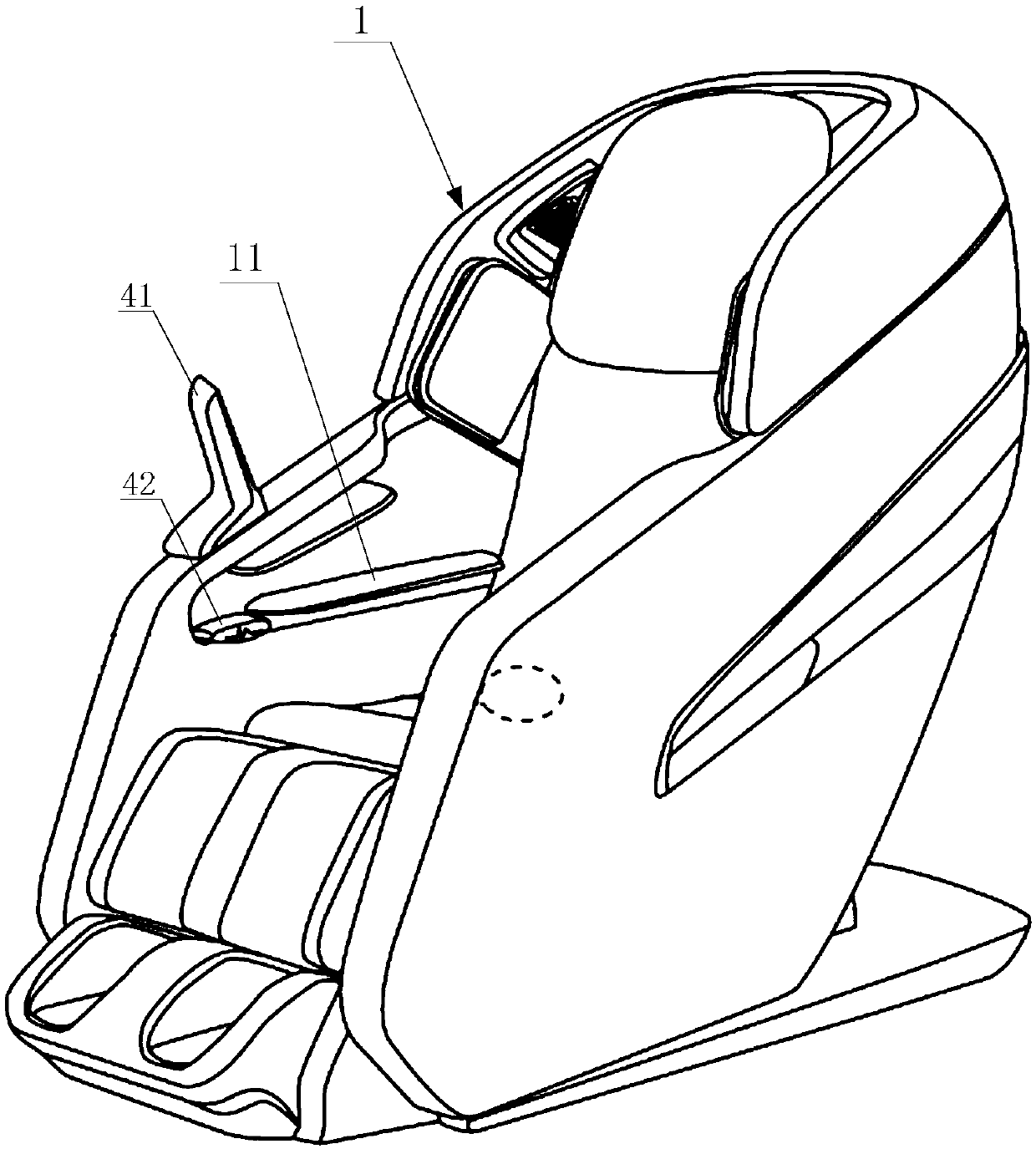 Physical sign detecting massage chair, physical sign detecting massage chair system and working method thereof