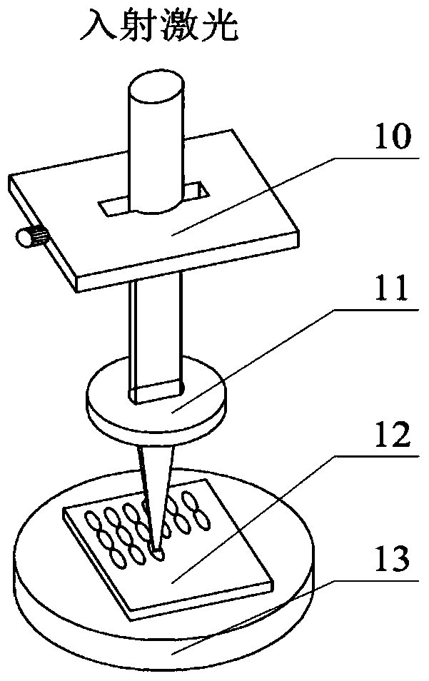 Surface anisotropic topography processing method based on electronic dynamic regulation