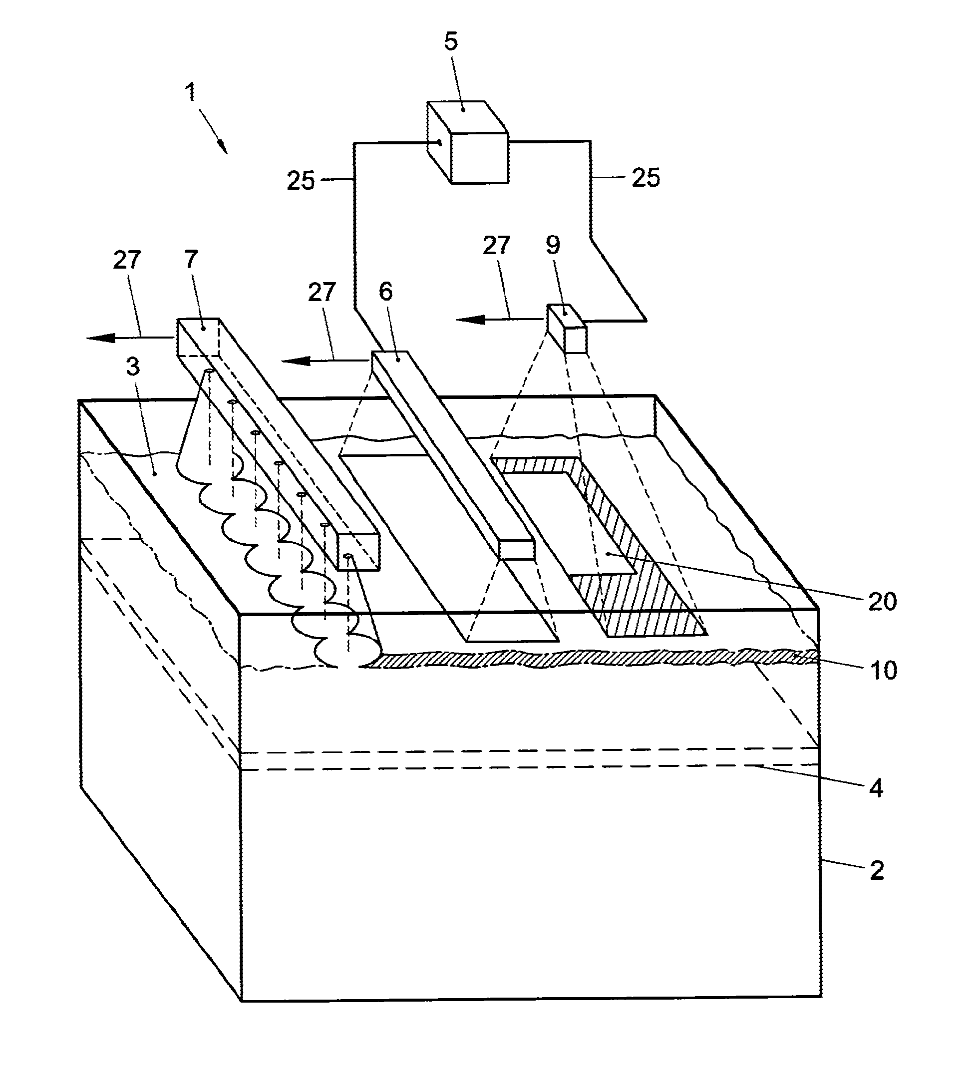 Method and system for layerwise production of a tangible object