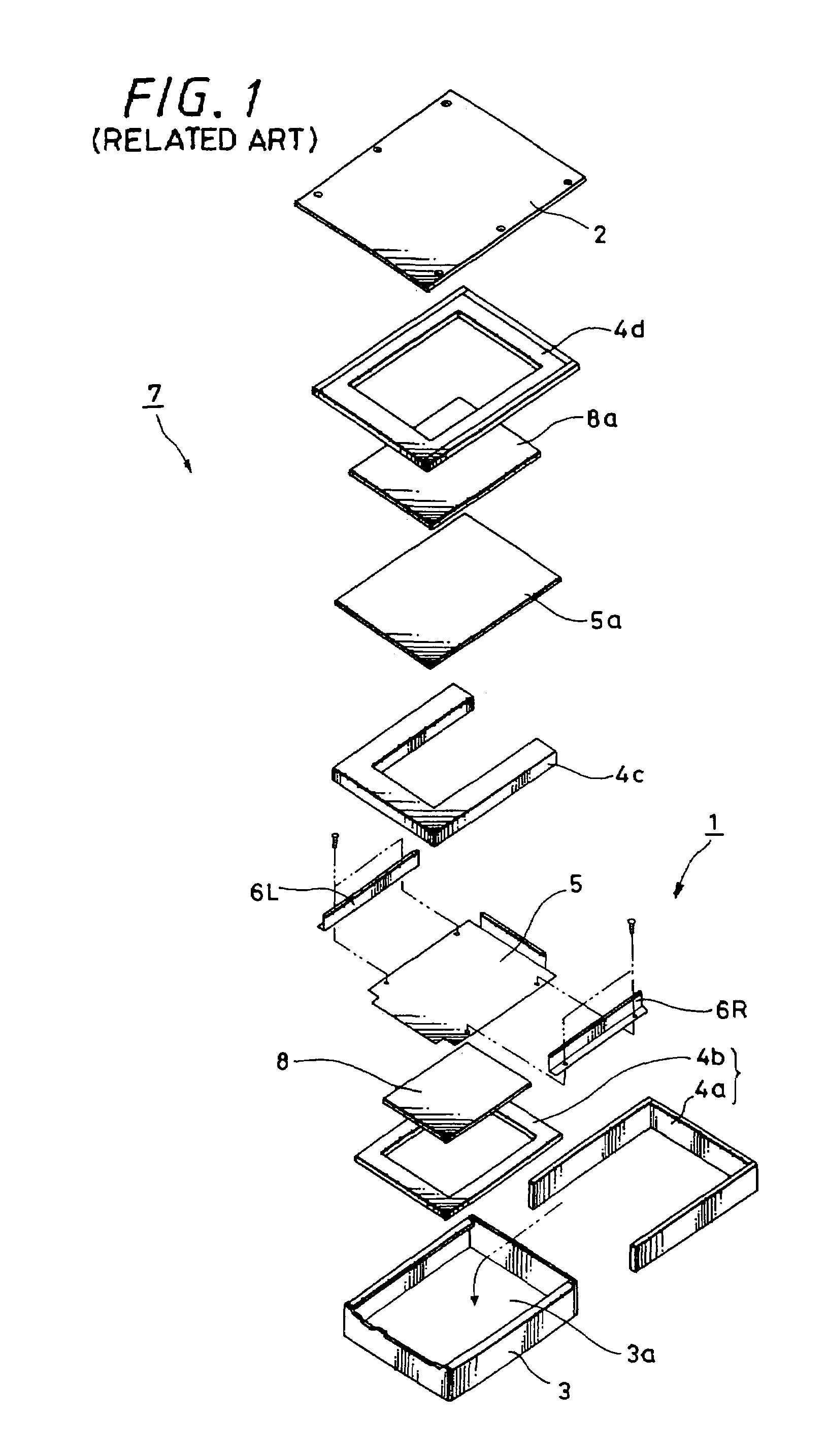 Electronic apparatus and hard disk drive housing apparatus