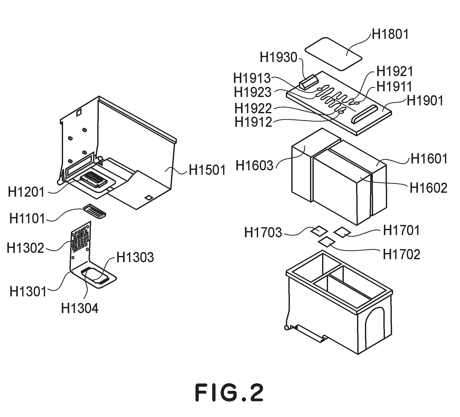 Ink jet recording head unit and production process thereof