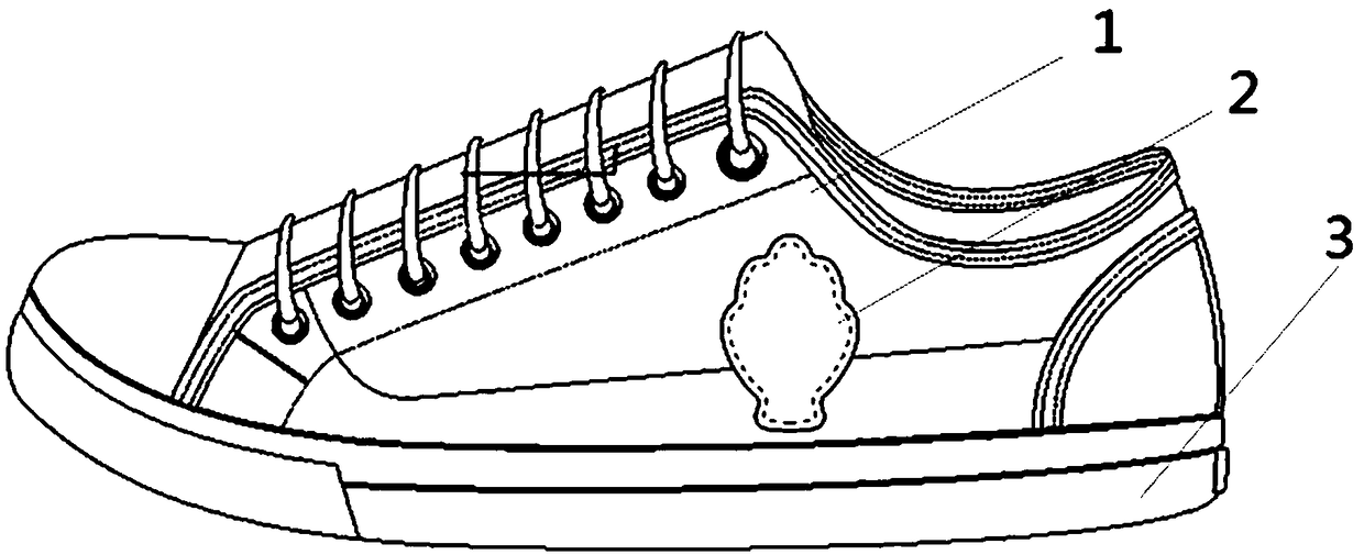 Protective shoe for increasing construction safety of power transmission and transformation engineering