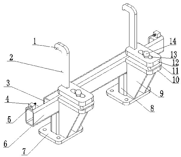 Locating-position-adjustable clamping locating device