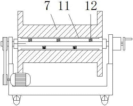 Power cable duct laying device