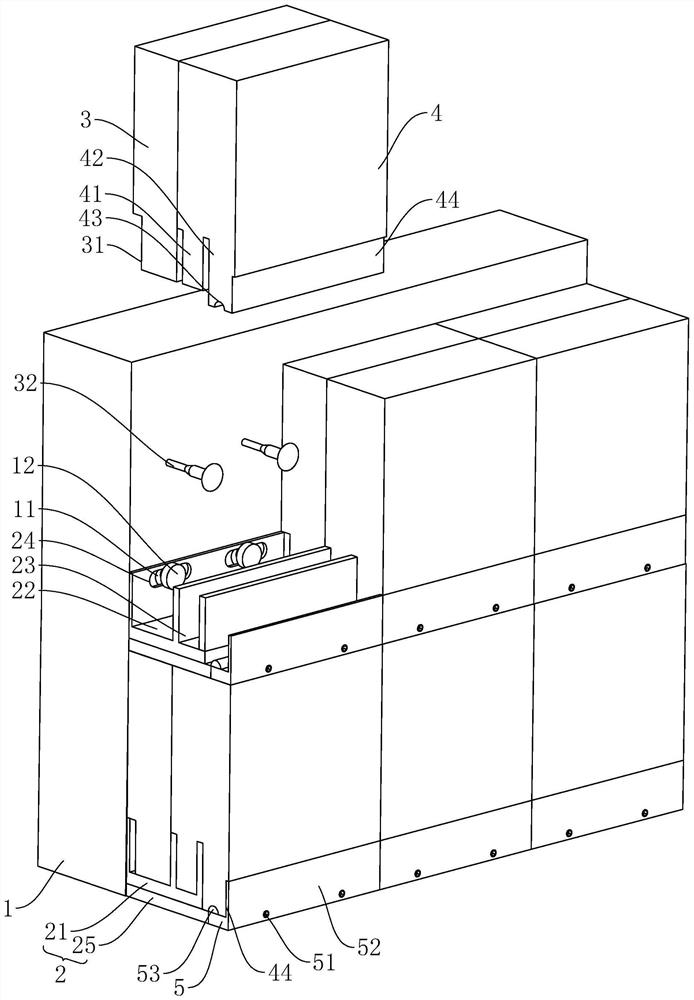 Fabricated building external wall insulation system and assembly method thereof