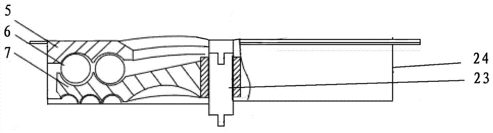 Combined ordered multi-pass internal classification and screening vertical ball mill