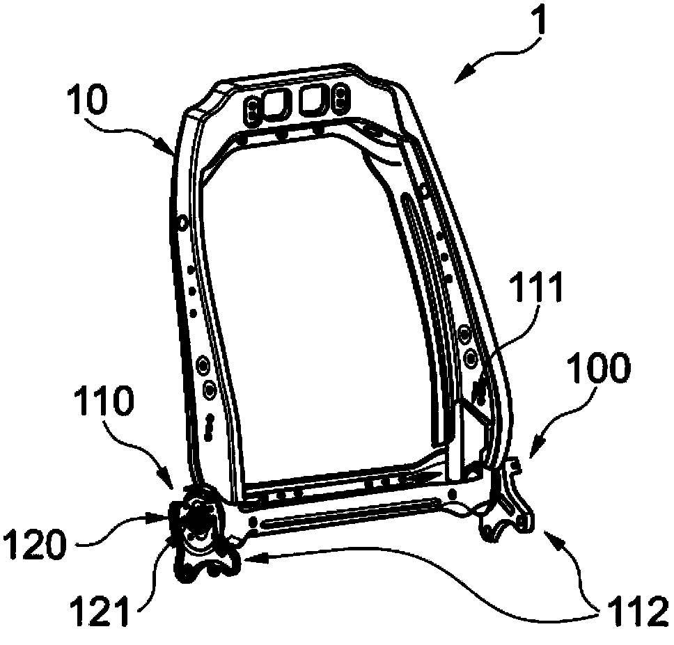 Adjusting device, transportation tool seat and motor vehicle, and relative method