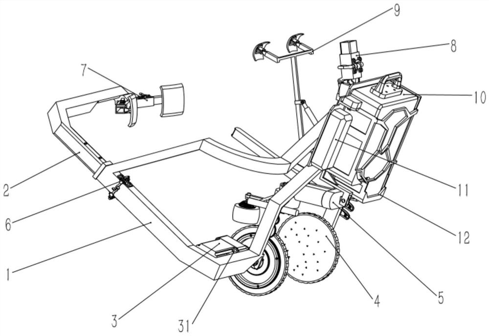 Multifunctional tree-climbing robot platform