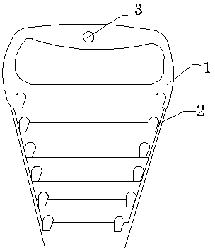 Special hanging rack for wrench