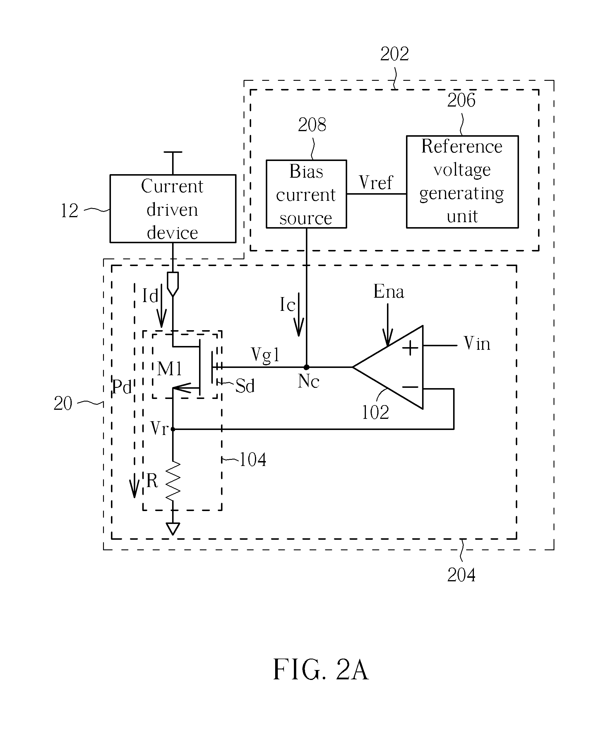 Current Driver, Electronic Device and Current Driving Method