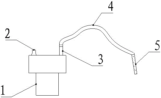 Repair construction method of hardened road surface and house roof crack