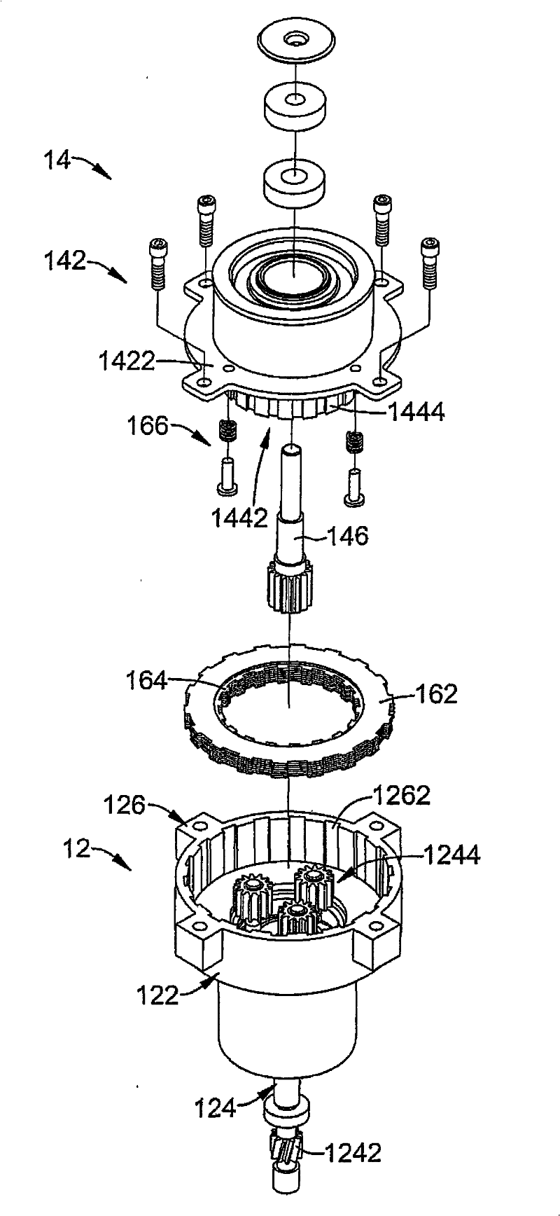 Electric assistant steering device and assembly thereof