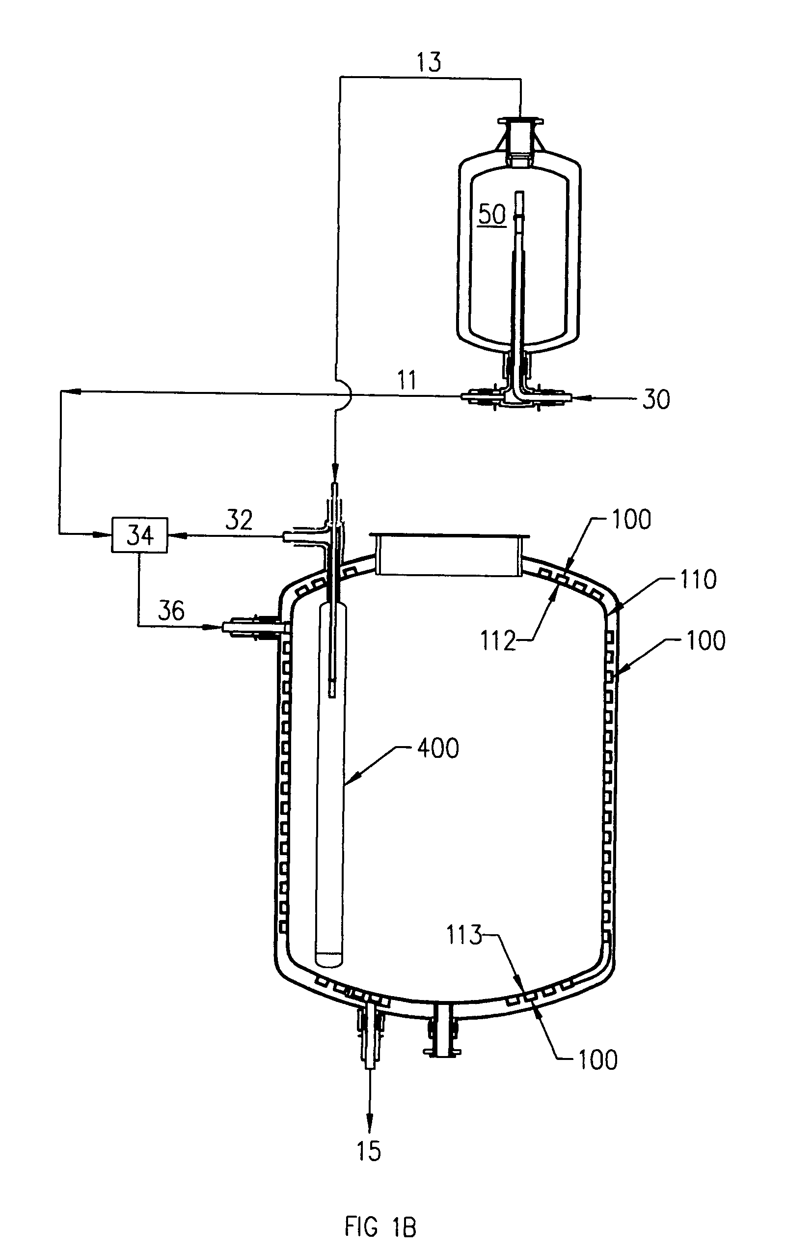 Temperature controlled reaction vessel