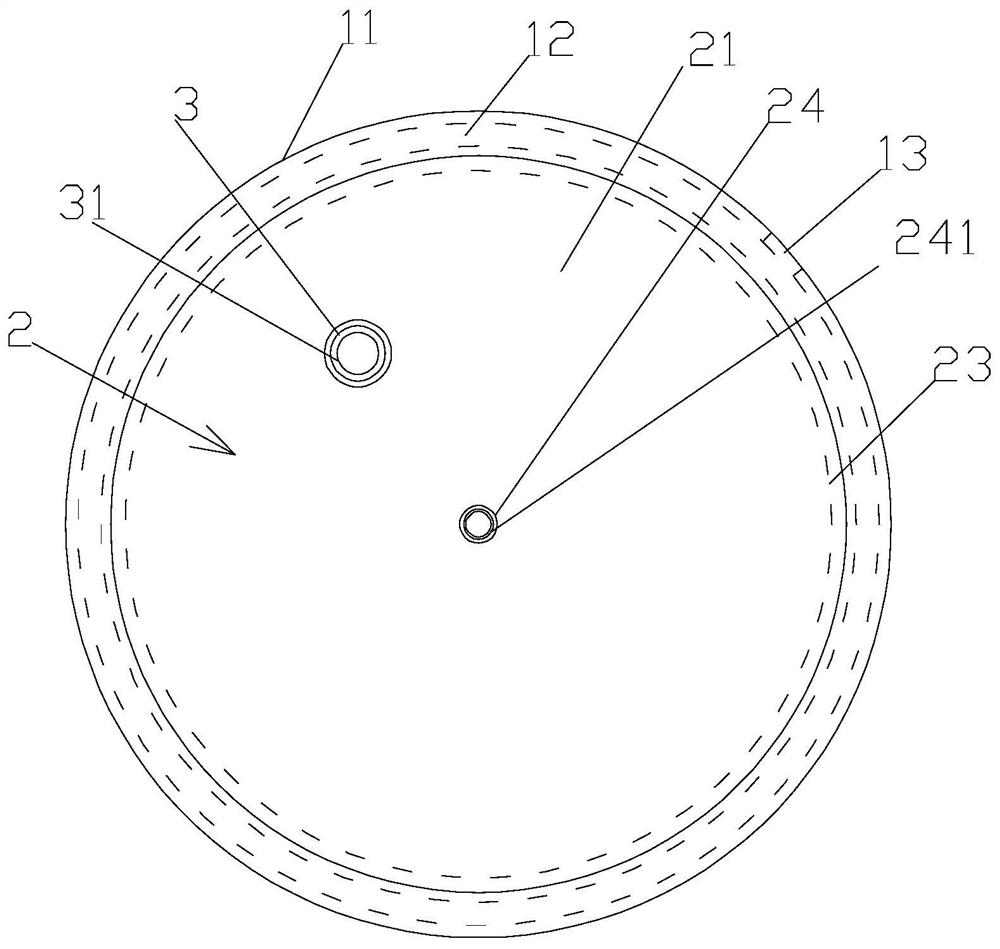 Rubber ring blind plugging device