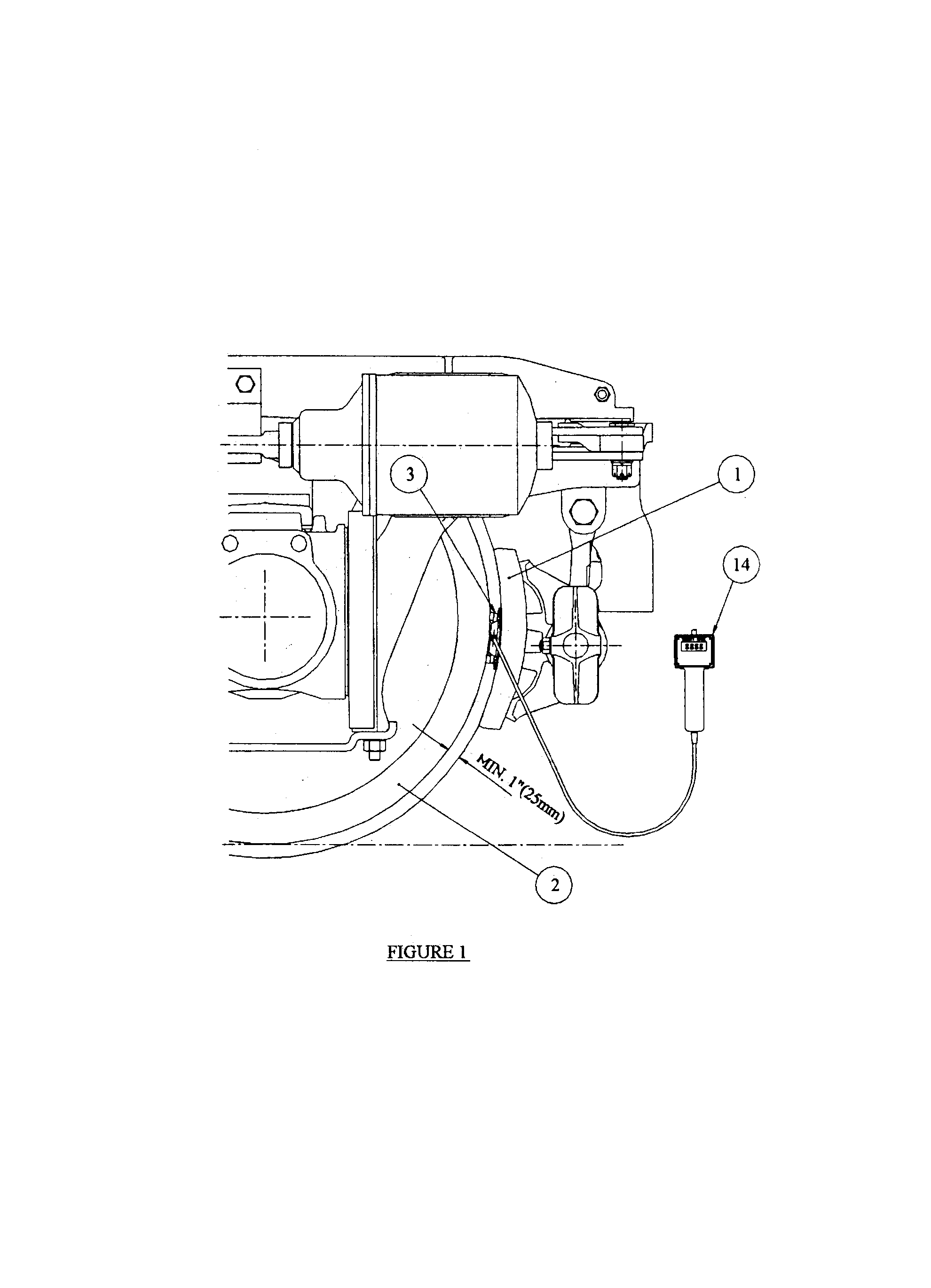 Method and device to measure the brake force for railroad vehicles