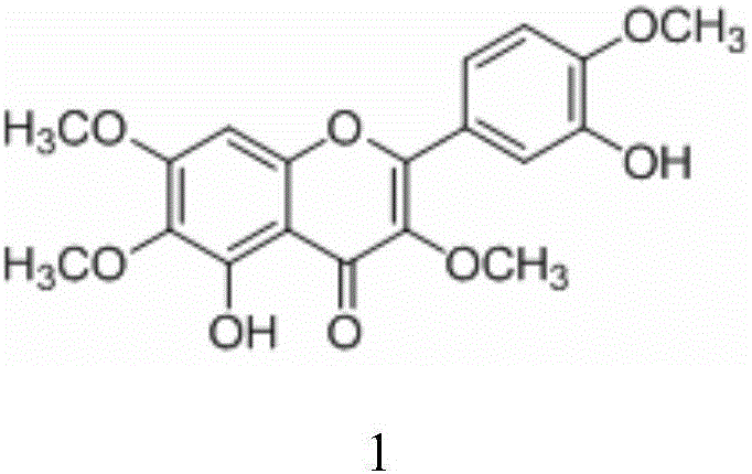 Preparation method and application of active ingredient of Artemisia annua