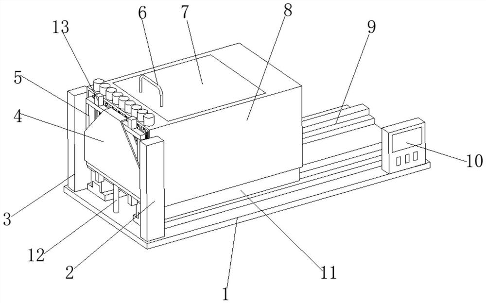 Thread end cutting machine special for triangular underpants