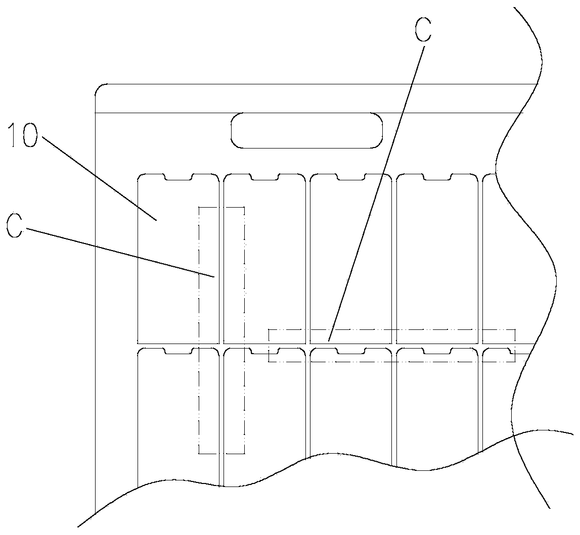 Special-shaped cutter mold and preparation method thereof