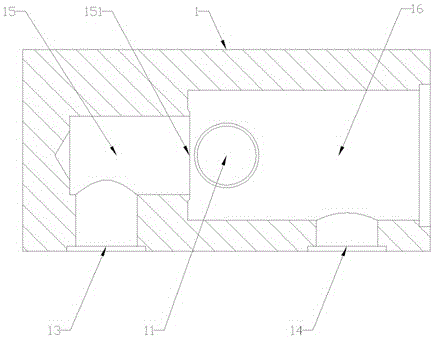 Single cylinder switching type intake valve