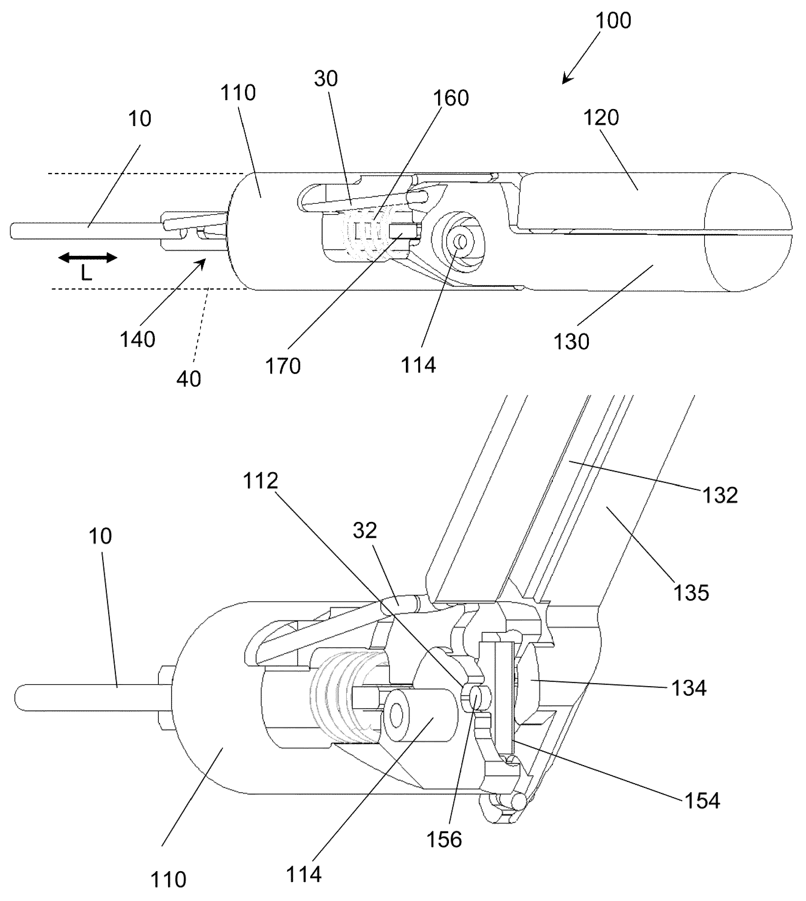 Cordless medical cauterization and cutting device