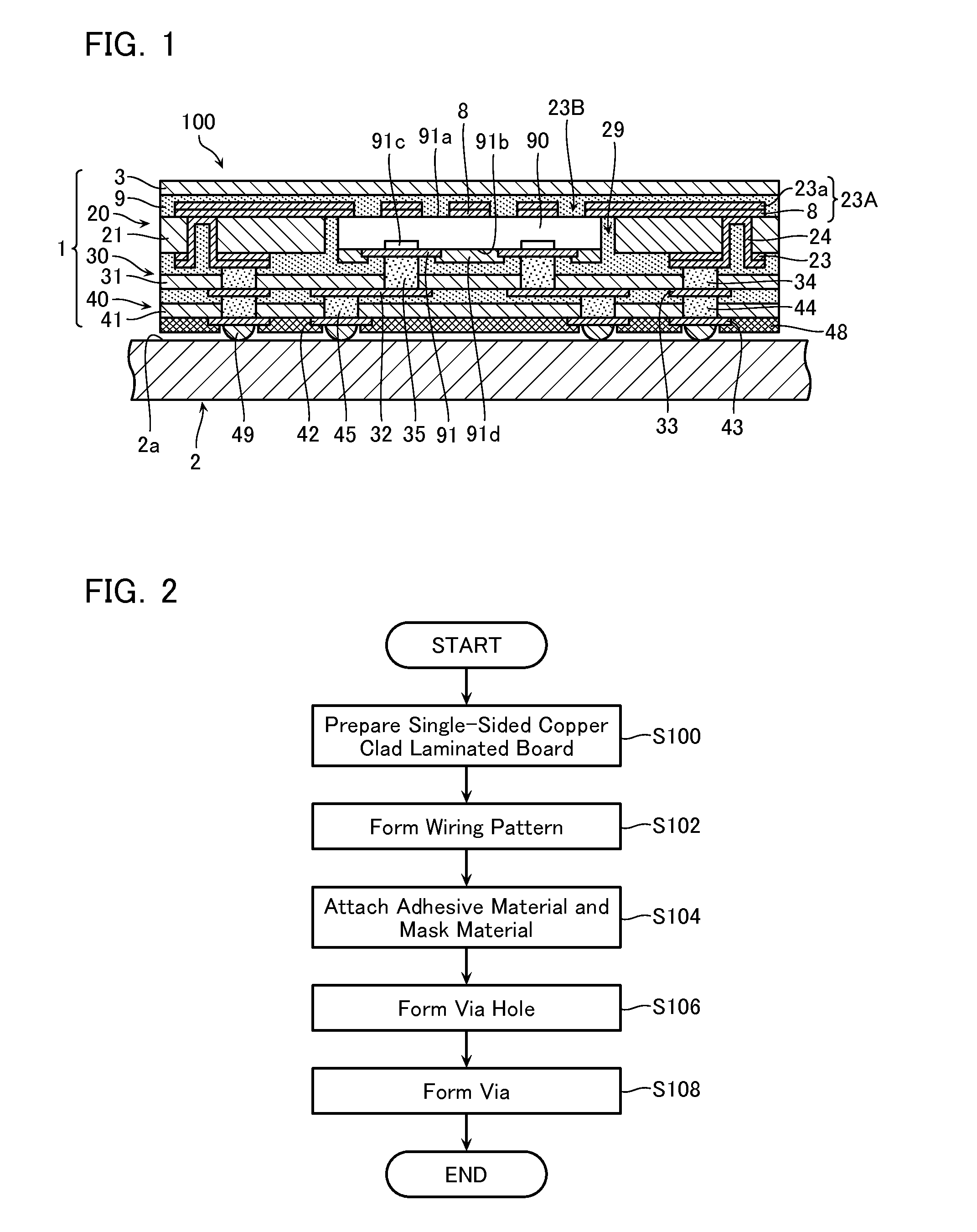 Component built-in board and method of manufacturing the same, and component built-in board mounting body