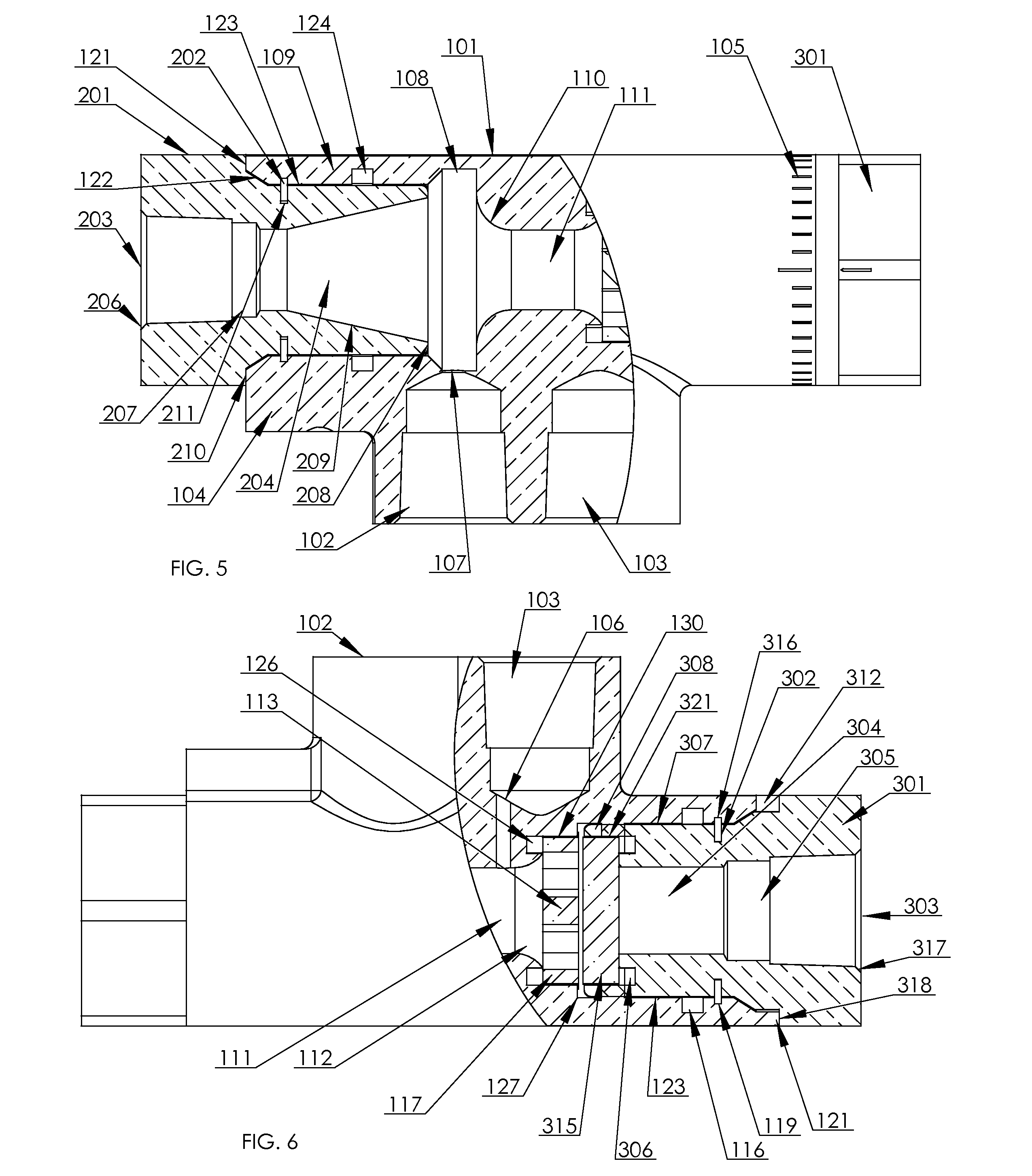 Axially aligned rotationally adjustable flow control valve