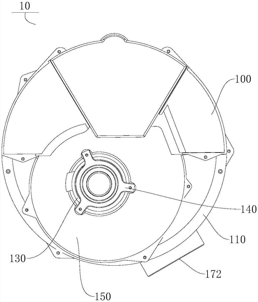 Air handling device, air conditioner indoor unit, air conditioner outdoor unit and air conditioner