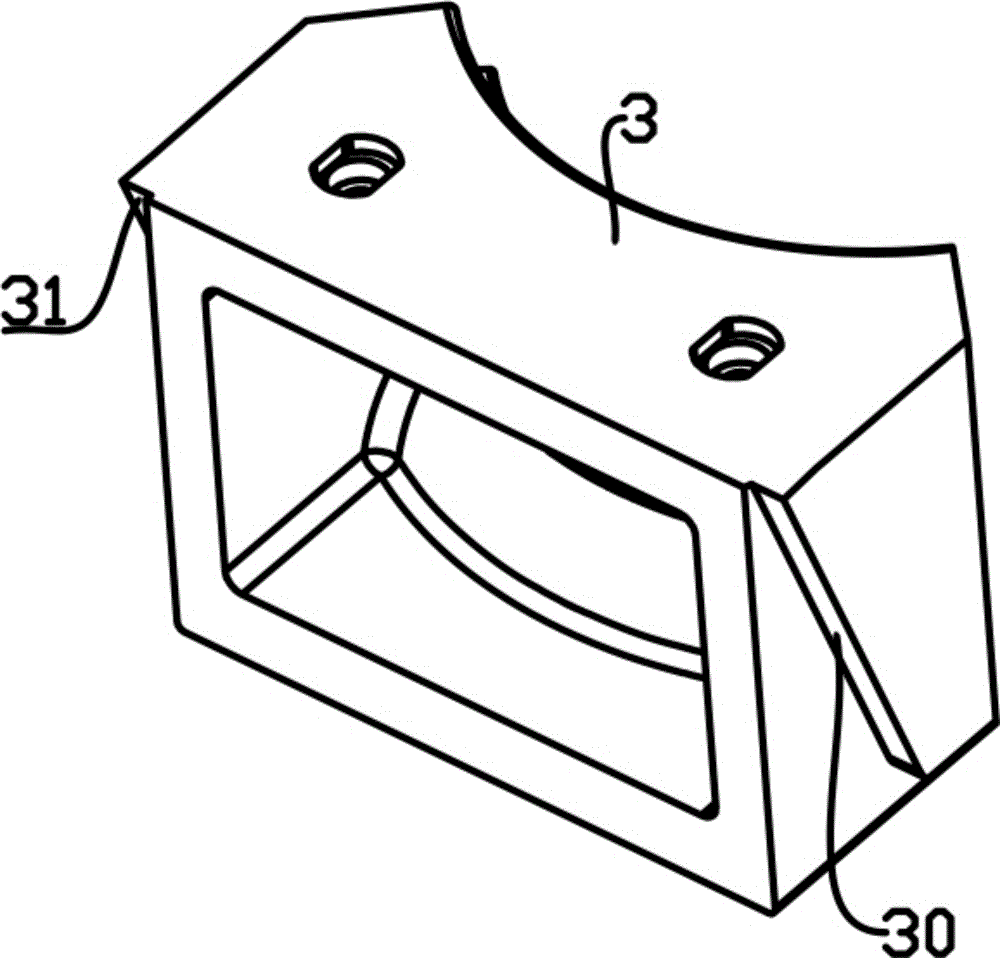 Demolding driving mechanism for casting mold