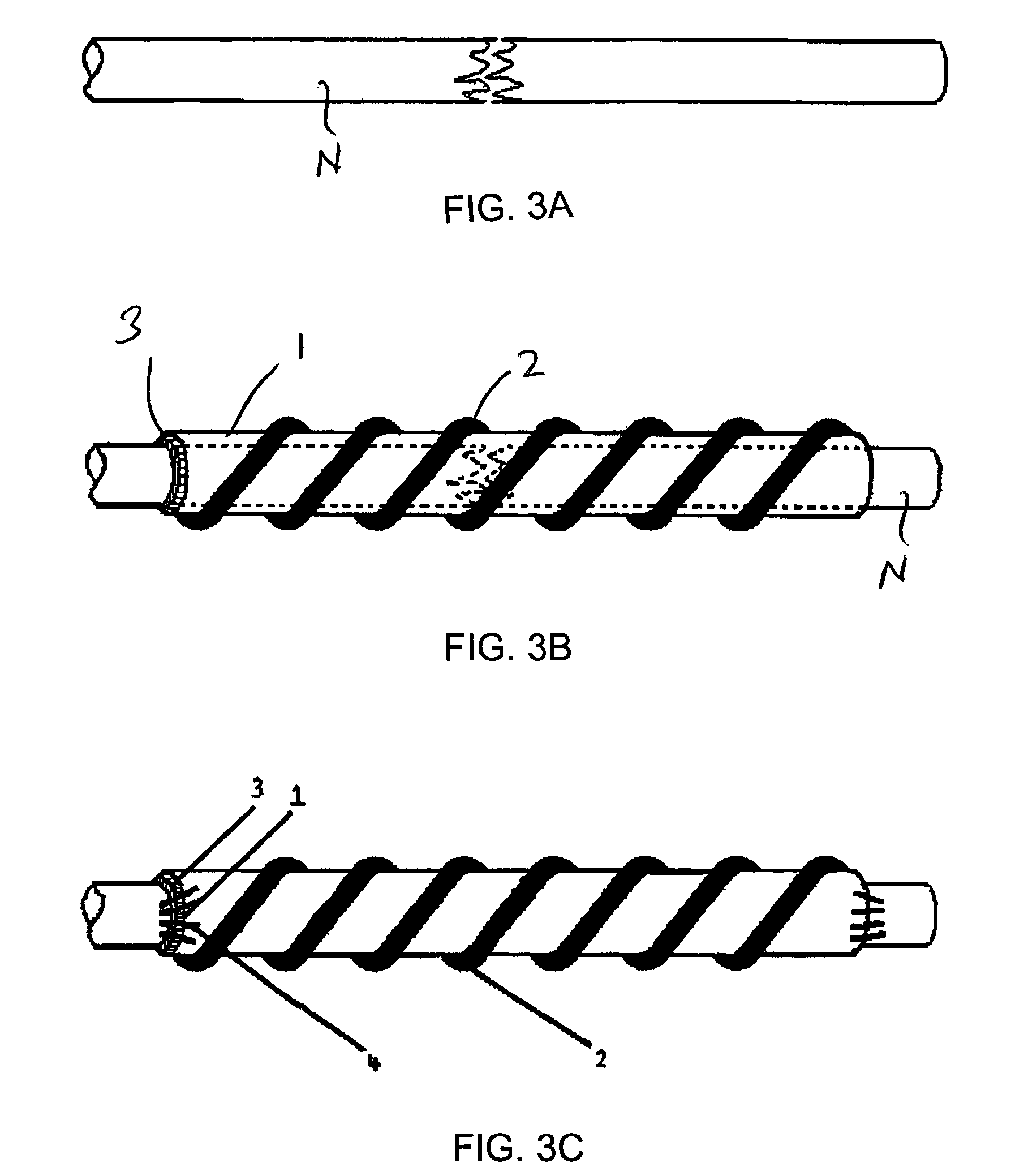 Biological artificial nerve guide and method of making