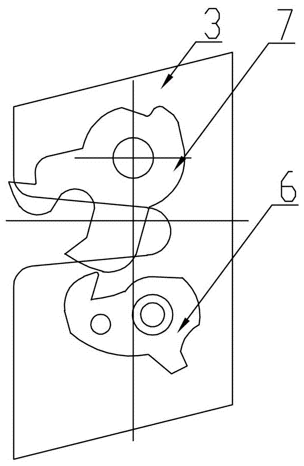 Two-speed integrated hook lock and its locking method