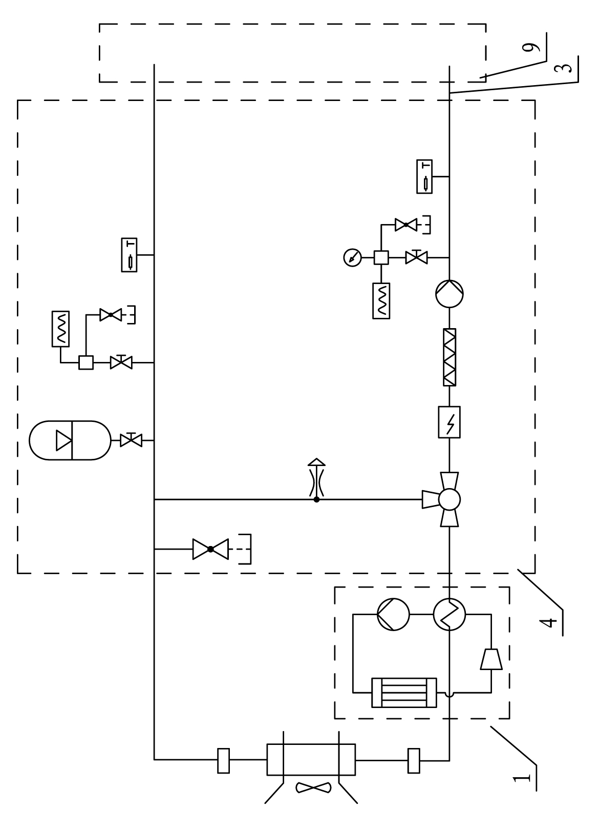 Cooling method of pure water circulation system for wind generation and cooling system implementing method