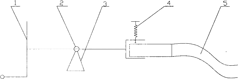 Winding method for fireproof asbestos cloth