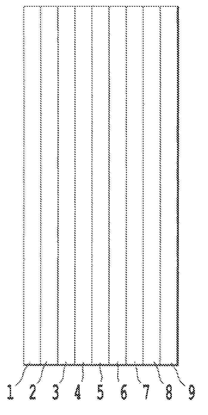 Electrochromic layers, device and process of producing same