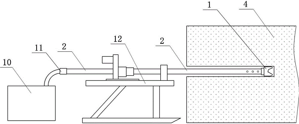 Drilling and pumping integrated device